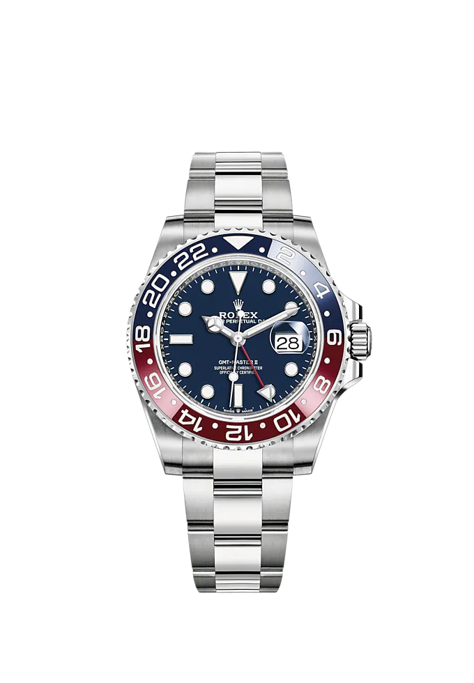Rolex GMT-Master II Pepsi White Gold Blue Dial 126719BLRO
